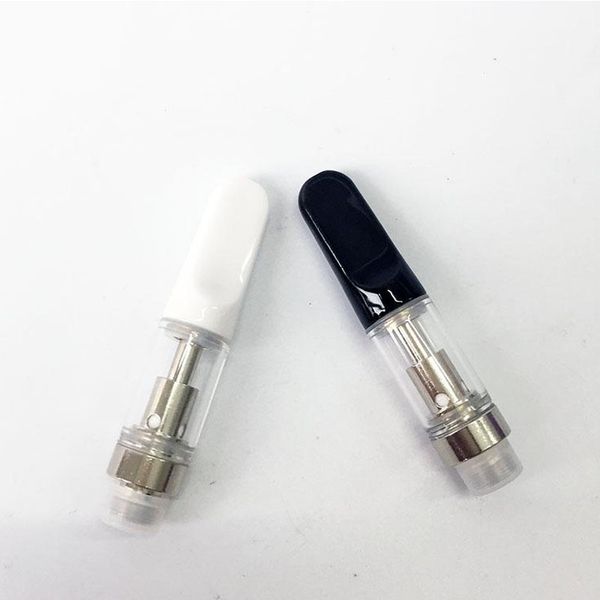 

TH205 TH210 Ceramic Core Vape Atomizer eCig Ceramic and Glass Material 0.5ml 1ml Wickless Thick oil 510 Cartridge DHL Free