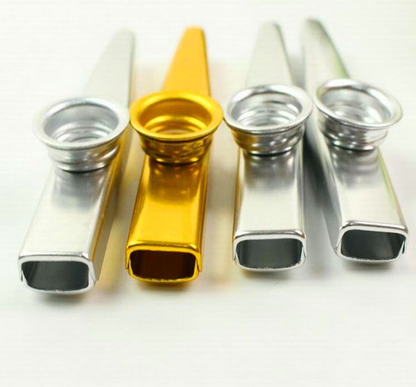 

покрыл металл kazoo роты flute серебро - в том числе retail tube box