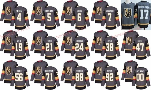 

2018 Ice 47 Luca Sbisa Jersey 21 Cody Eakin 24 Oscar Lindberg 7 Jason Garrison Jerseys Make Custom Gray White
