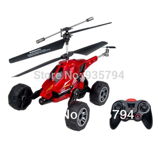 

wholesale-land and air amphibious udi u821 (3 in i) 3.5 channel infrared rc helicopter