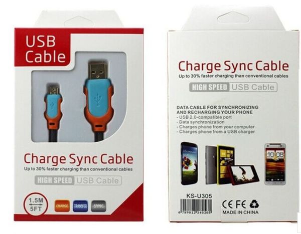 

Steel me h micro u b charger cable 1 5m 5ft long braided 5pin data ync charging cord adpter for am ung 3 4 5 htc m7 m8