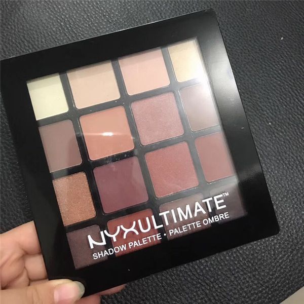 

nyx ultimate 16 цветов ombre тени для век палитра мерцание матовый макияж косметика тени для век хорошее качество