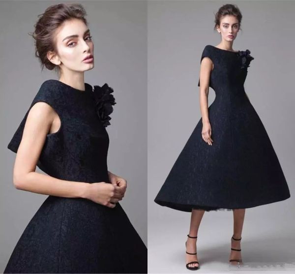 

Черные платья выпускного вечера Krikor Jabotian 2019 арабские вечерние вечерние платья бе