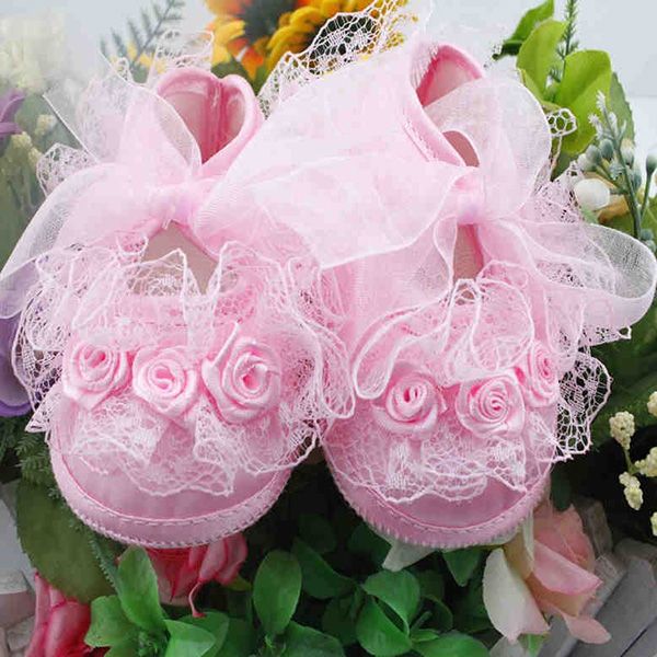 

wholesale-cute 1pair/lot baby shoes toddler shoes lace first walkers princess girls dress shoes