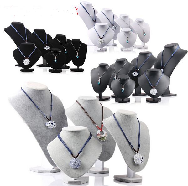 

model aircraft necklace holder rack portrait frame jewelry holder accessories jewelry display rack 15*15cm af, Black