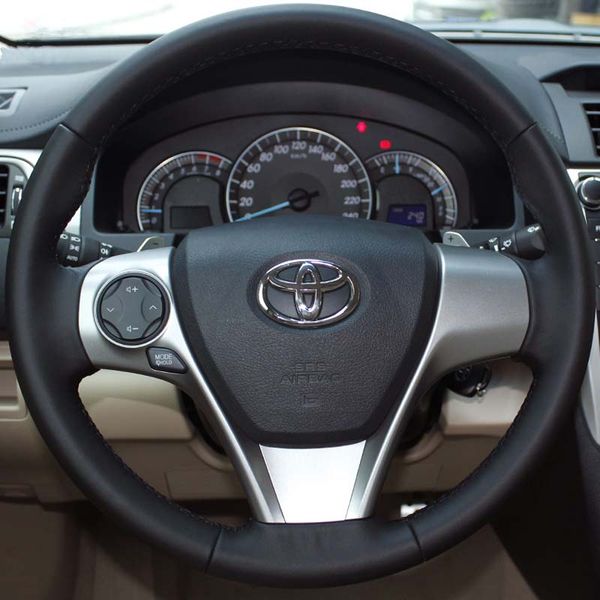 Case For Toyota Camry 2012 Steering Wheel Covers Genuine Leather Diy Hand Stitch Car Styling Interior Decoration Canada 2019 From Joeylau668 Cad