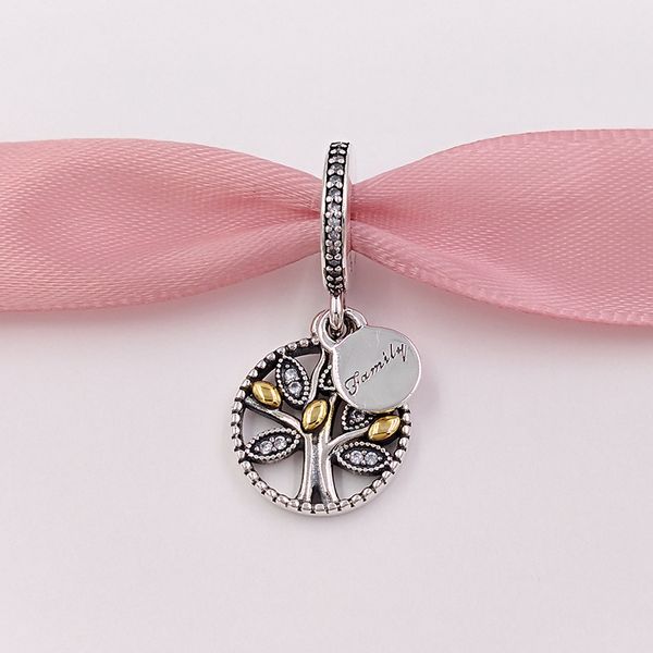 

Позолоченные стерлингового серебра 925 шариков семьи наследия шарма приспосаблив