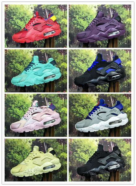 

воздух дети huarache run 1 обувь мальчики кроссовки дети huaraches открытый малыш спортивная мальчик девочки детские кроссовки, Black