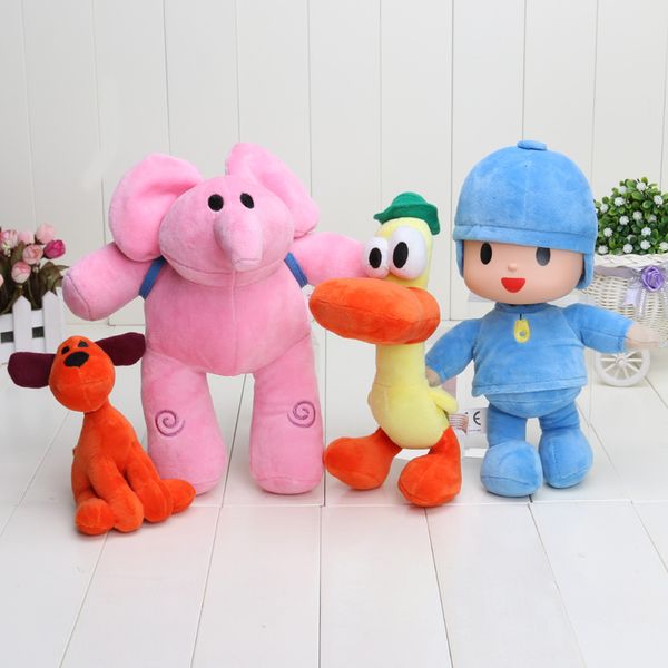 

Pocoyo Elly Пато Pocoyó Loula Фаршированные Плюшевые игрушки Хороший подарок для детей