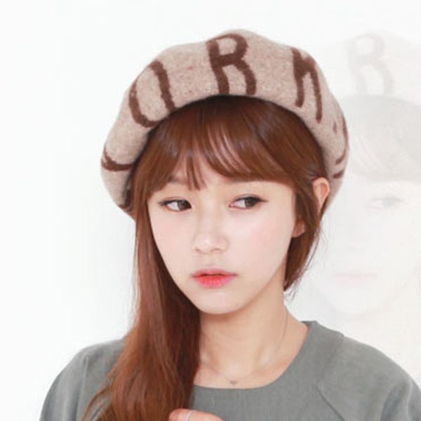 

wholesale-2015 new arrival autumn letter dome beret lady's cap party base cap ing, Blue;gray