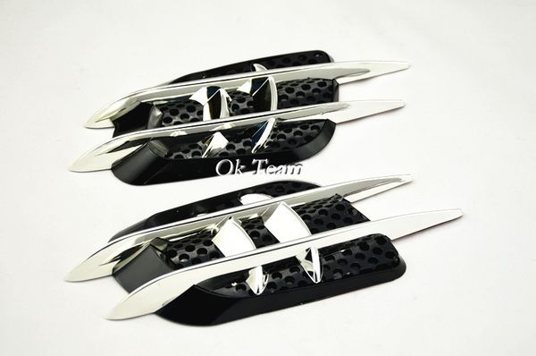 

Бесплатная доставка 2шт Автомобиль Авто Авто Декоративные Боковые Вентиляционны