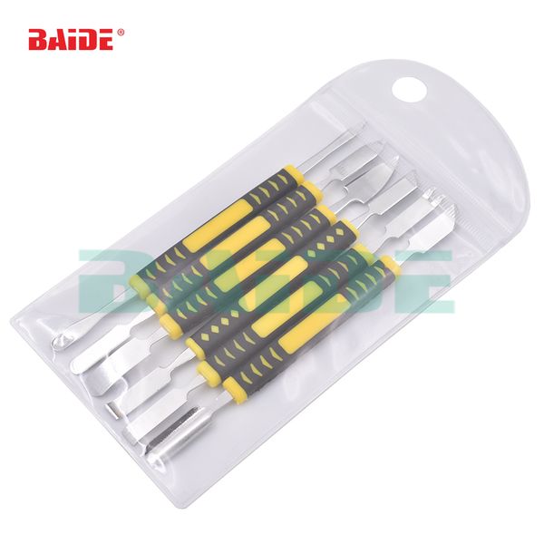 Frete Grátis 6 Pçs / Set Metal Spudger Abertura Barra de Priorção Para iPhone IPAD Samsung Smartphone Reparação Multi Repair Tool Kit / Lote