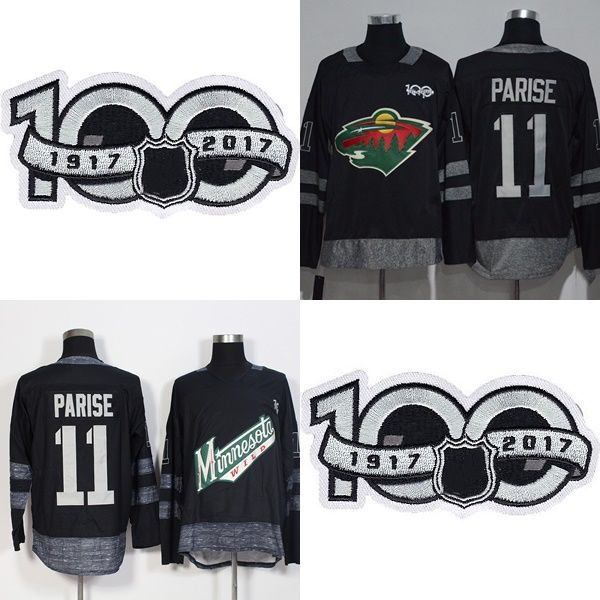 

дееве 2017 новй бѬенд mens minnesota wild 11 zach parise лђие каева дееве логоип вив, Black;red