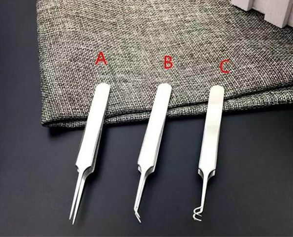 

blackhead pro stainless steel acne needle clip blackhead whitehead remover needle kit blemish pimple extractor makeup tools