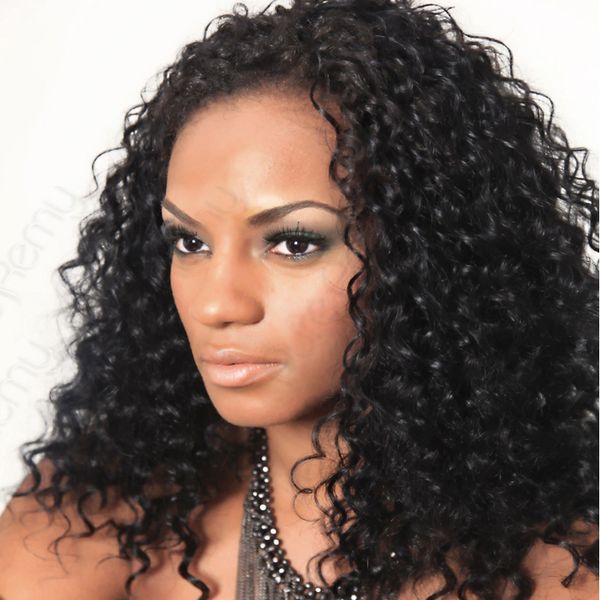 Chinese Kinky Curly Virgin Hair Extensions Unprocessed Curly Hair