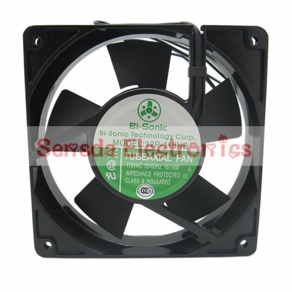 

bi-sonic 12p-115hb 12cm 120mm 12025 ac110v 16/14w industrial cooling fan