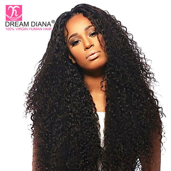 Brazilian Kinky Curly Virgin Hair With Closure Ali Queen Hair
