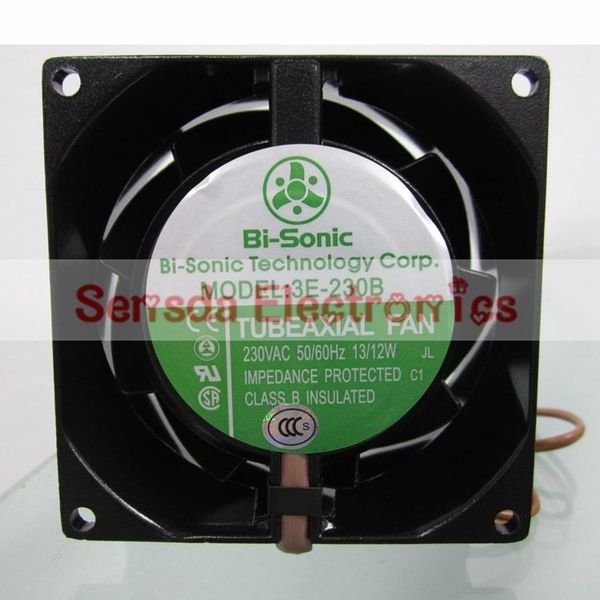 

bi-sonic 3e-230b 8038 230vac full metal high temperature 80mm 3100rpm case fan