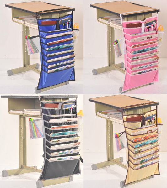 2019 Adjule Stationery Organizer Multi Function Thicken Pouch Adjule Stationery Organizer Multi Function Thicken Pouch For Students Classroom Desk Hanging Books Files Pen Storage