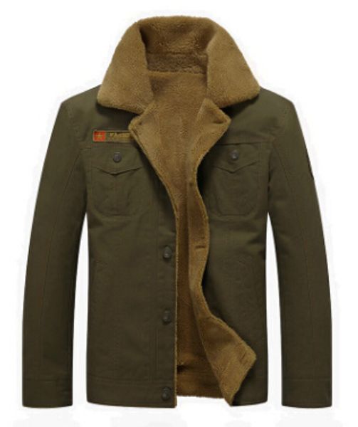 

Winter Bomber Jackets Men Army Pilot MA1 Jacket Tactical Jackets Men Fur Collar Warm Coats