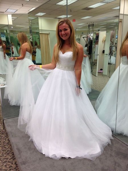 

Vestidos de casamento alinhado everlastinglovedress