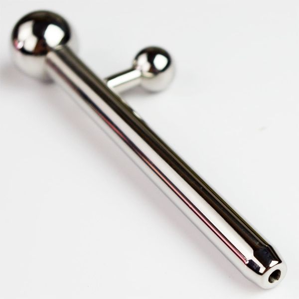 Aço inoxidável Prince Albert's Wand Uretral Sound Piercing Penis Plug Oco Tubo Brinquedo Sexual para Homens