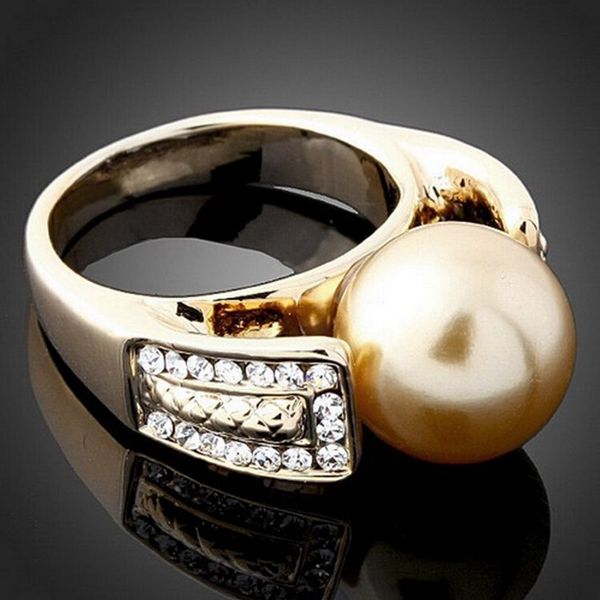

fashion trend 24k gold plated retro fashion jewelry ring charm beautiful birthday gift, Slivery;golden
