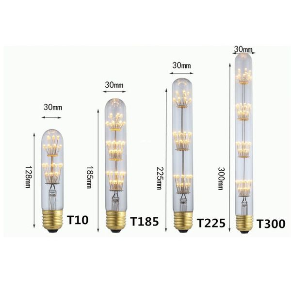 

урожай e27 110v-220v 3w энергосберегающие светодиодные эдисон starry sky light t30 лампа для кафе бар ресторан магазин одежды украшения дома