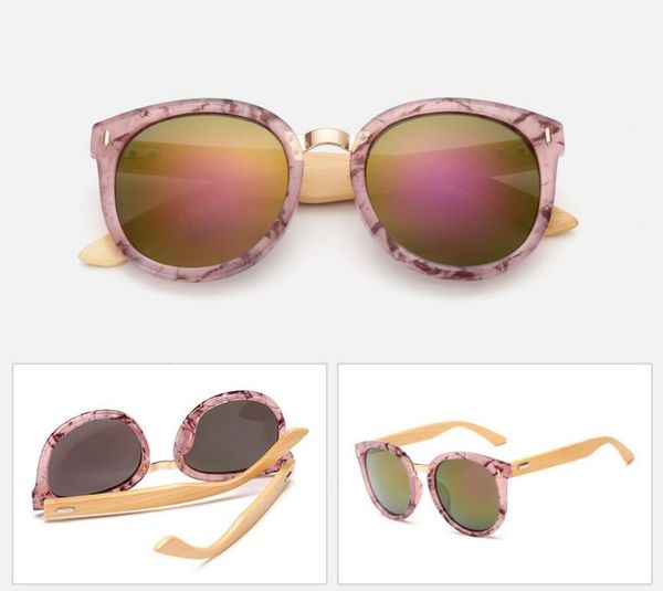 

Summer travel bicycle windproof goggle bamboo foot ungla e 7 color retro un gla e re in len e dazzle colour un gla e cheap