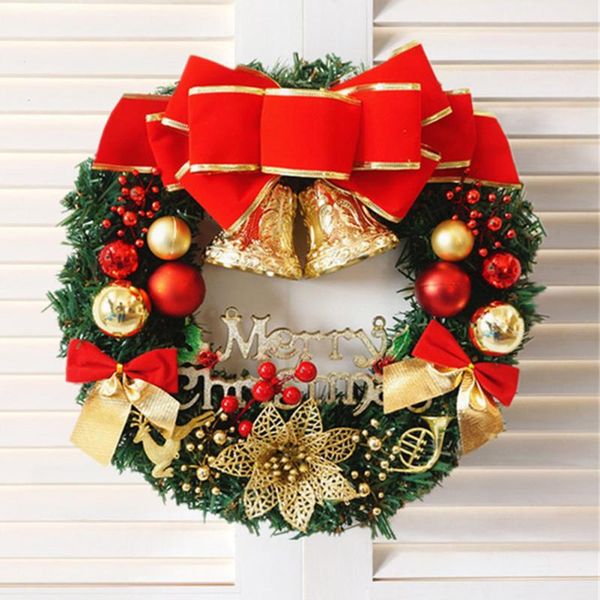 

new creative fashion christmas wreath new year christmas decorations for home door and window decorations luxury merry christmas party