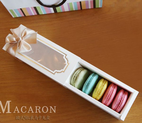 

window macaron boxe,cake box,gift box 30pcs/lot