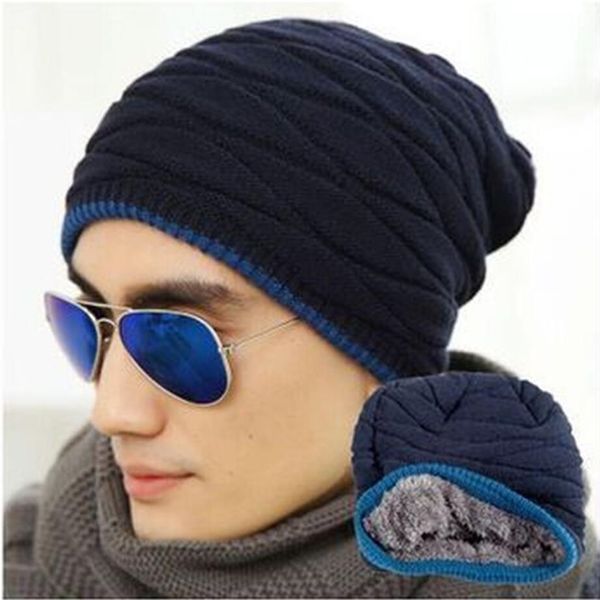 

wholesale-2015 beanies knit hat winter hats for men women skullies winter hat men's bonnet solid caps brand warm beanie ski hip-hop cas, Blue;gray