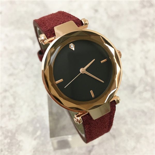 

горячие моды леди часы продажа женщин кожа часы multi цветы наручные часы марка женщина часы свободный блок student luminous оптовая цена, Slivery;brown