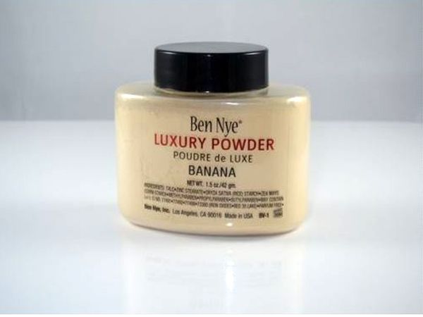 

2015 ben nye luxury powder 42g new natural face loose powder waterproof nutritious banana brighten long-lasting