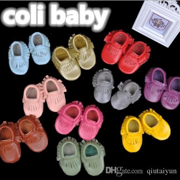 

baby moccasins soft sole moccs genuine leather prewalker booties toddlers babies fringe cow leather moccasin shoes moccasin shoe 5pair b56