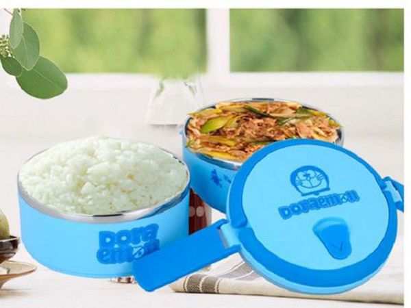 2020 Cute Keep Food Warm Hello Kitty Pink Lunch Box 2 Layers Food Warm Hello Kitty Pink Lunch Box
