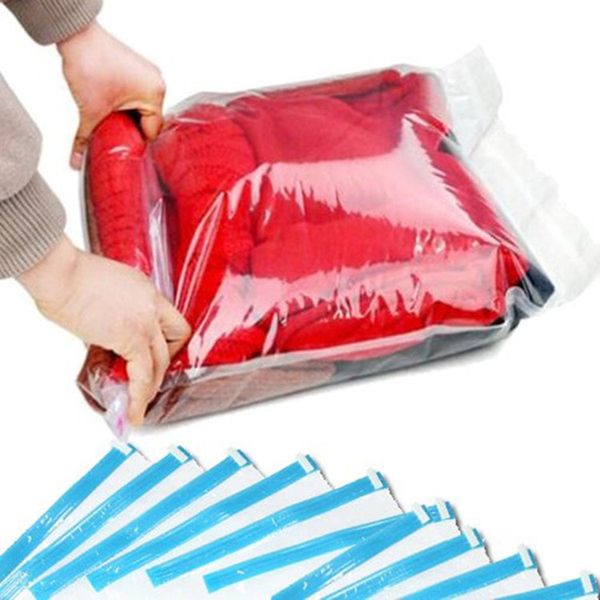 10 Pack Space Saver Roll-up мешки для хранения для путешествий 40*60 см Бесплатная доставка