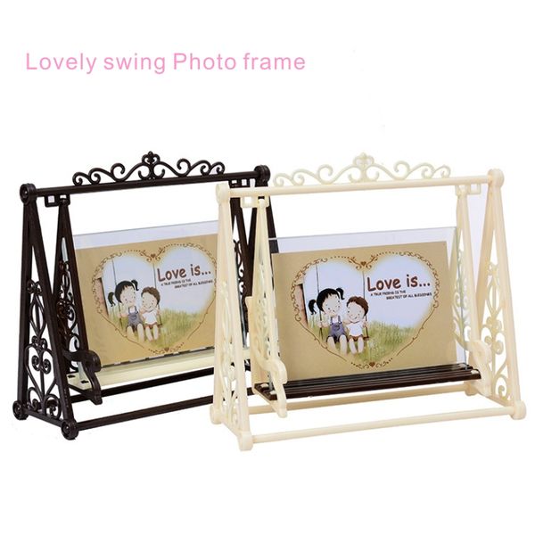 

5-дюймовая фотография Lovely swing Photo frame DIY креативное украшение дома, чтобы сохранить