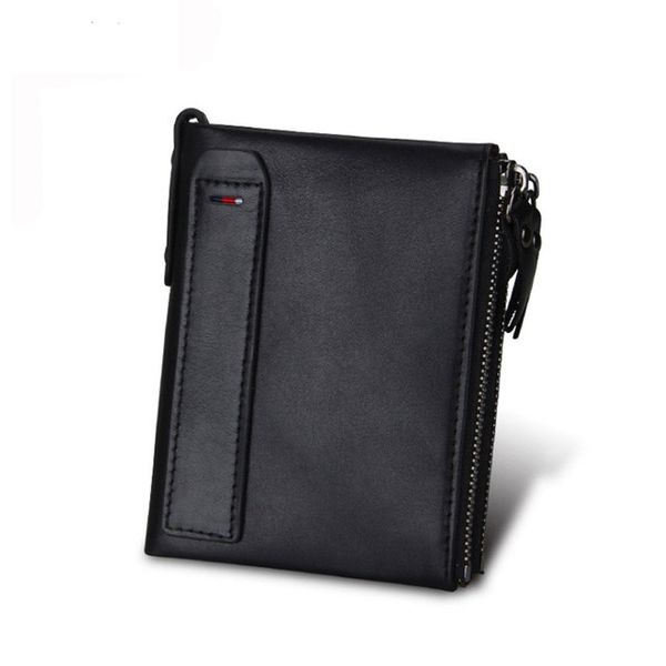 

бренд мужской небольшой Portomonee Валле мужчины подлинной кожаный бумажник небольшо