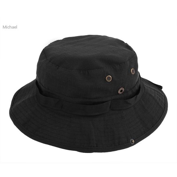 

wholesale-new fashion men outdoors cap sunscreen fishing round camouflage pattern hat 29, Blue;gray