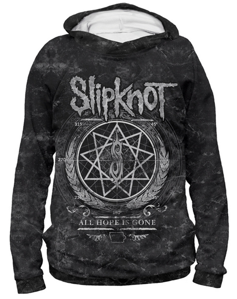 

Newest Fashion Women/men's 3D Print Slipknot Pullover Hoodies/hooded Sweatshirts S01