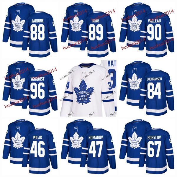 

100th Patch Toronto Maple Leafs 2017-2018 Season 89 Kris King 90 Nolan Valleau 96 Josh Winquist 97 Max Novak Tyler Bozak Hockey Jerseys