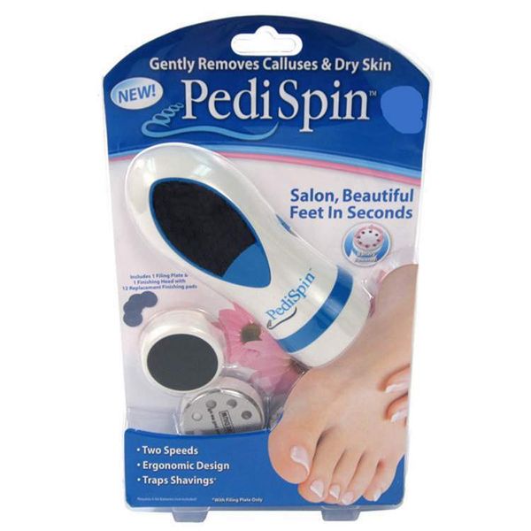 

docooler pedispin electronic foot callus removes calluses dry rough skin corn remover shaver file foot care pedicure pedi kit set