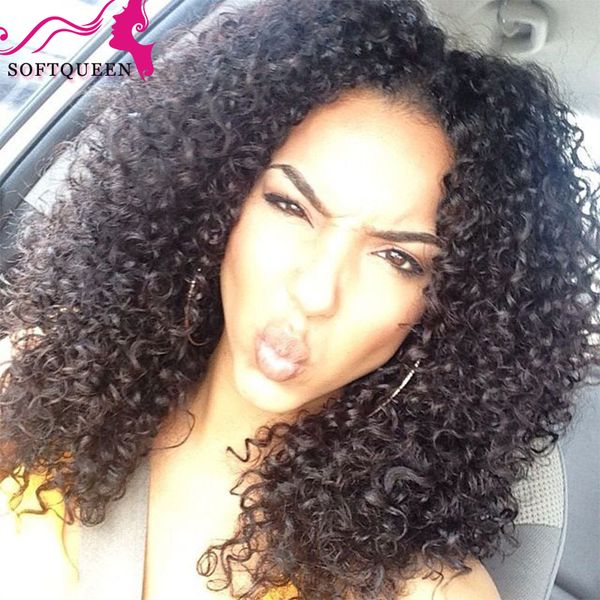 Kinky Curly Virgin Hair Bundles Deals Brazilian Kinky Curly Hair