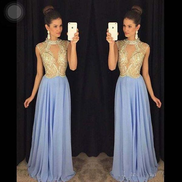 

пром платья 2016 высокие шеи конкурсные платья сексуальный прозрачный глубокий v шеи бисером бальные платья свадебные бальные платья с бусы, Black;red