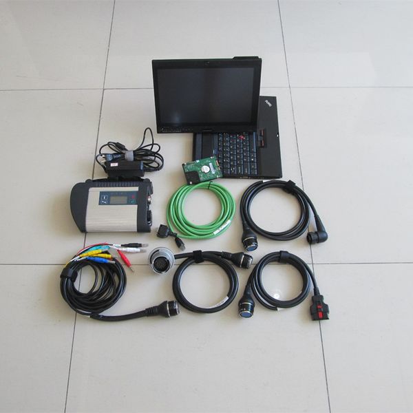 

mb star diagnostic tool system sd c4 ssd software with lapx200t full set for cars trucks 12v and 24v windows10 ready to use