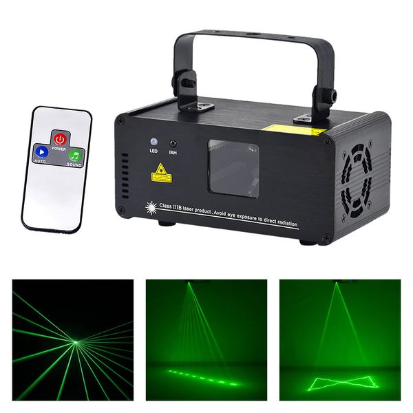 

aucd new ir remote pro mini portable 8 ch dmx 512 green laser scanner lights dj disco party projector show led stage lighting dm-g50