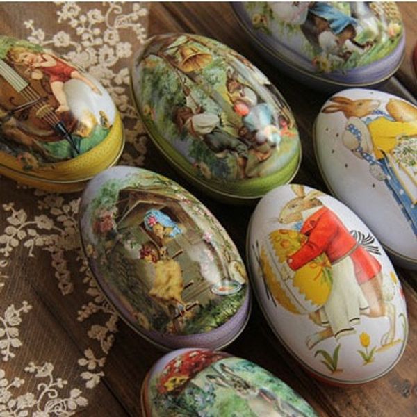 

easter egg chocolate and eggs chicken rabbit box candy for and 6pcs/lot with pattern uirtl