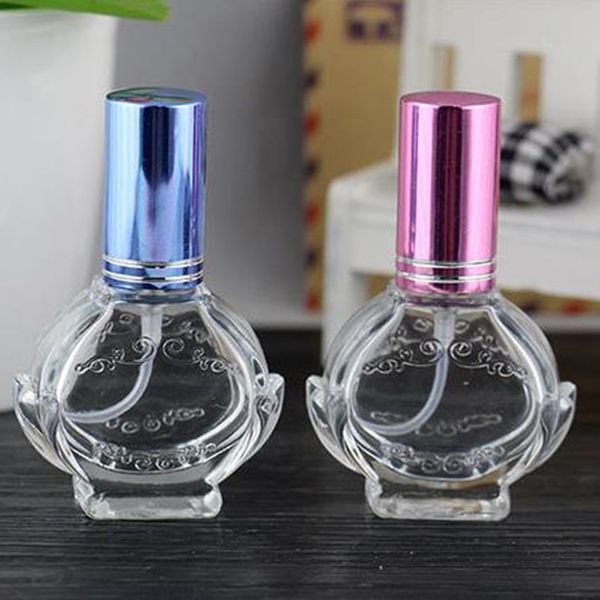 

10ml glass empty perfume bottles atomizer spray refillable bottle spray scent case with travel size portable funnel f20172424