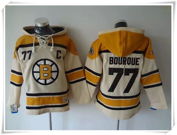 

hoodies jerseys men ice hockey bruins #77 bourque 40 rask 4 orr camo stitching jerseys sports jersey mix order, Black;red